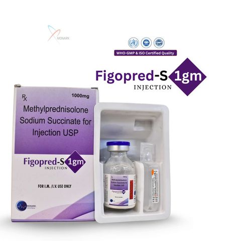 Figopred-S 1000, Methylprednisolone 1000mg Sodium Succinate For Injection USP