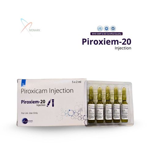 Piroxiem-20 Injection, Piroxicam 20mg Injection