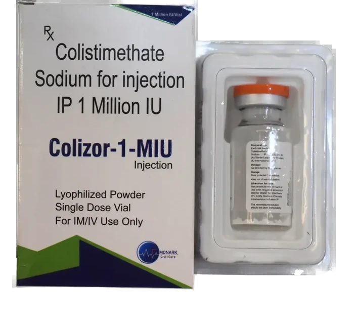 Colizor - 1MIU, Colistimethate Sodium Injection IP 1 Million IU