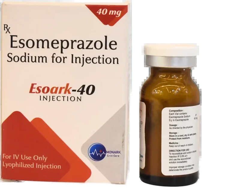 Esoark-40, Esomeprazole Sodium 40mg Injection