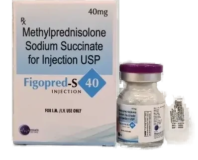 Figopred-S 40, Methylprednisolone 40 mg Sodium Succinate Injection