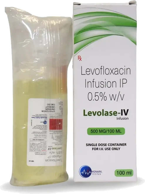 Levolase-IV, Levofloxacin 500MG Infusion IH/IP