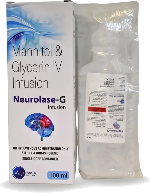 Neurolase-G, Mannitol IP 10% w/v,Glycerin IP 10% w/v, Water For injection (Infusion IP)