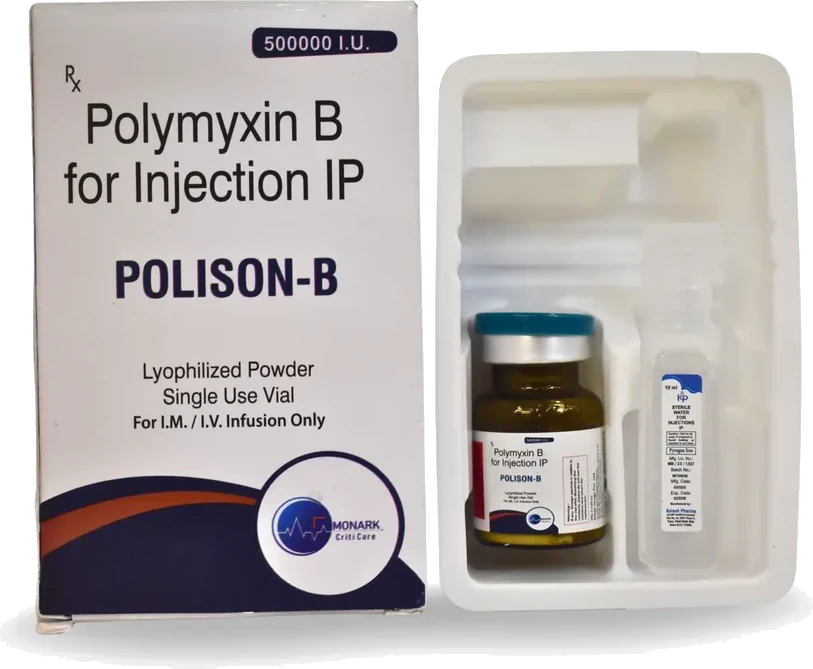 Polison-B, Polymyxin B 500000 units injection for USP