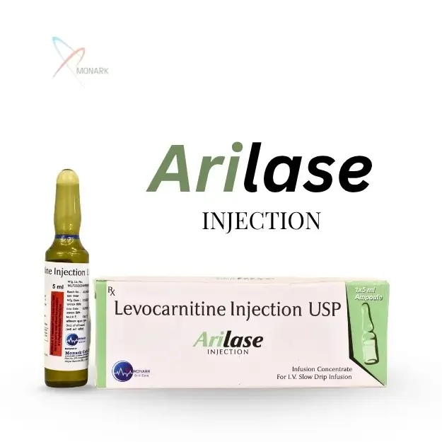 Arilase, Levocarnitine Injection 1gm USP (TRAY PACK)
