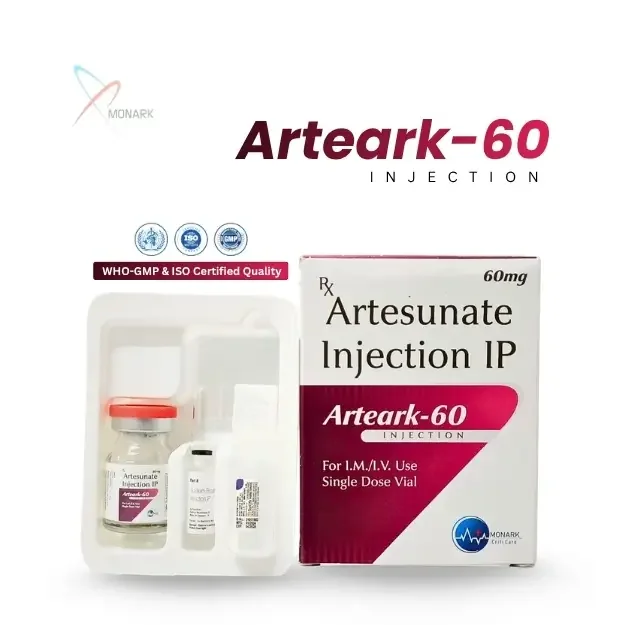 ARTEARK-60, Artesunate Injection IP 60mg (UNDER DPCO), manufactured by Monark Criticare