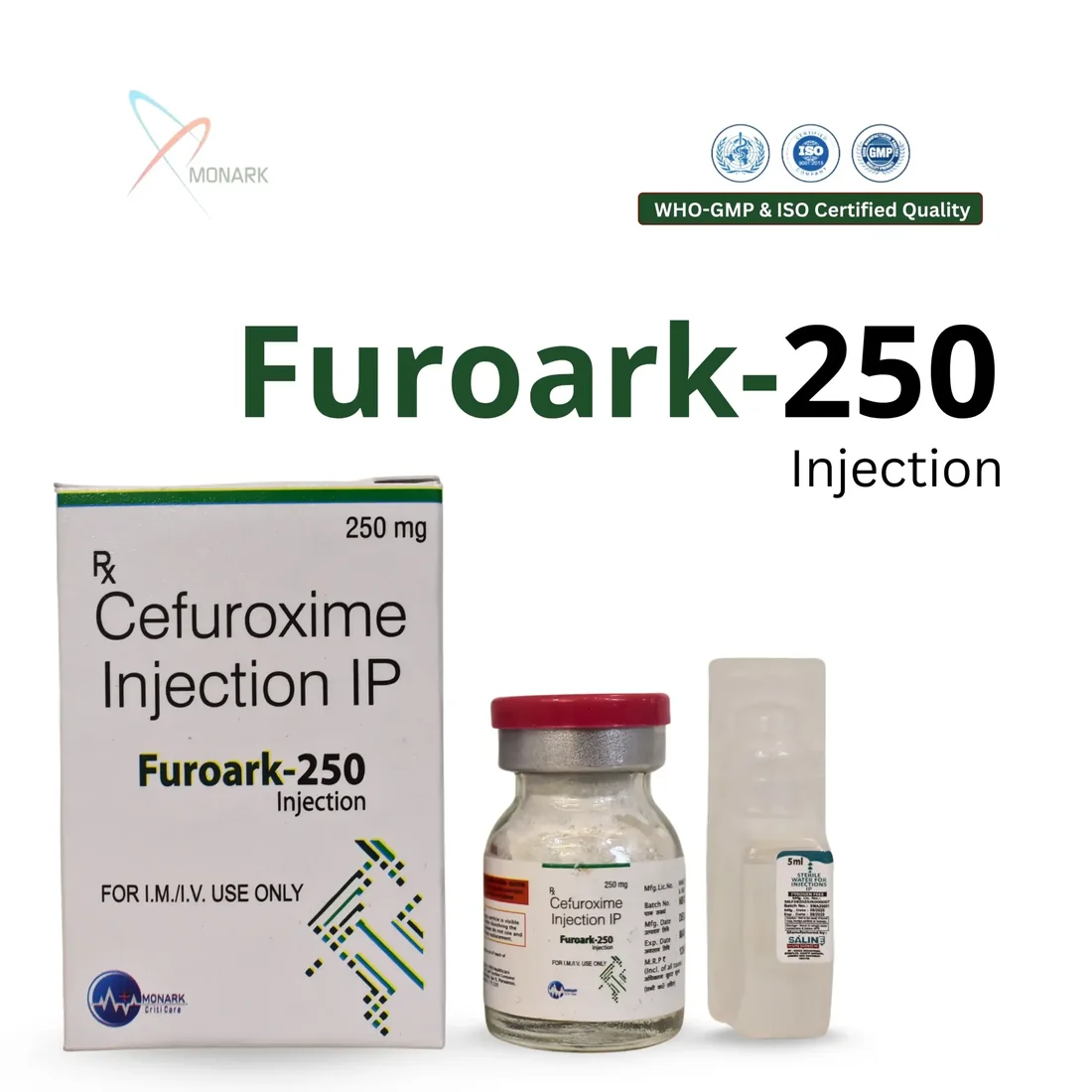 Furoark-250, Cufuroxime 250mg injection