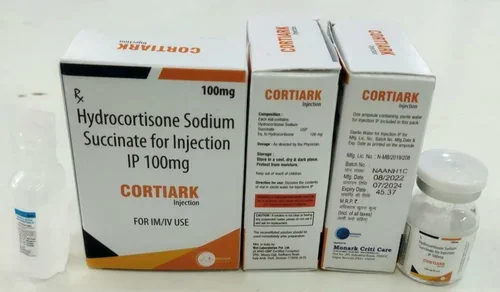 Cortiark, Hydrocortisone Sodium Succinate Injection IP 100 MG
