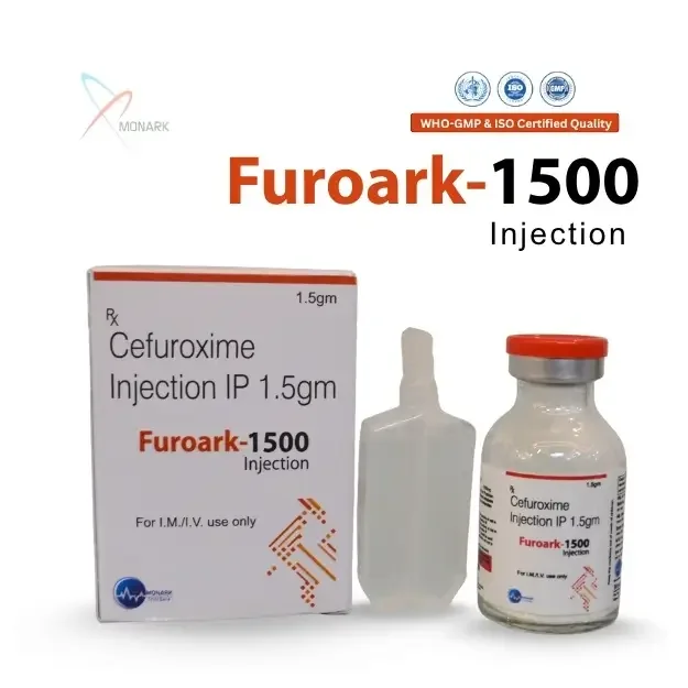 Furoark-1500, Cufuroxime 1500mg injection, manufactured by Monark Criticare