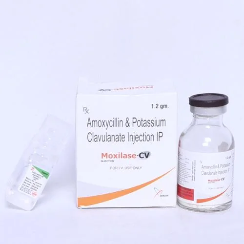 MOXILASE, Amoxycillin 1gm Clavulanate Potass. 200mg, manufactured by Monark Criticare