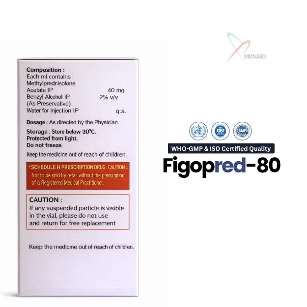 Figopred 80 steroid injection methylprednisolone acetate vial