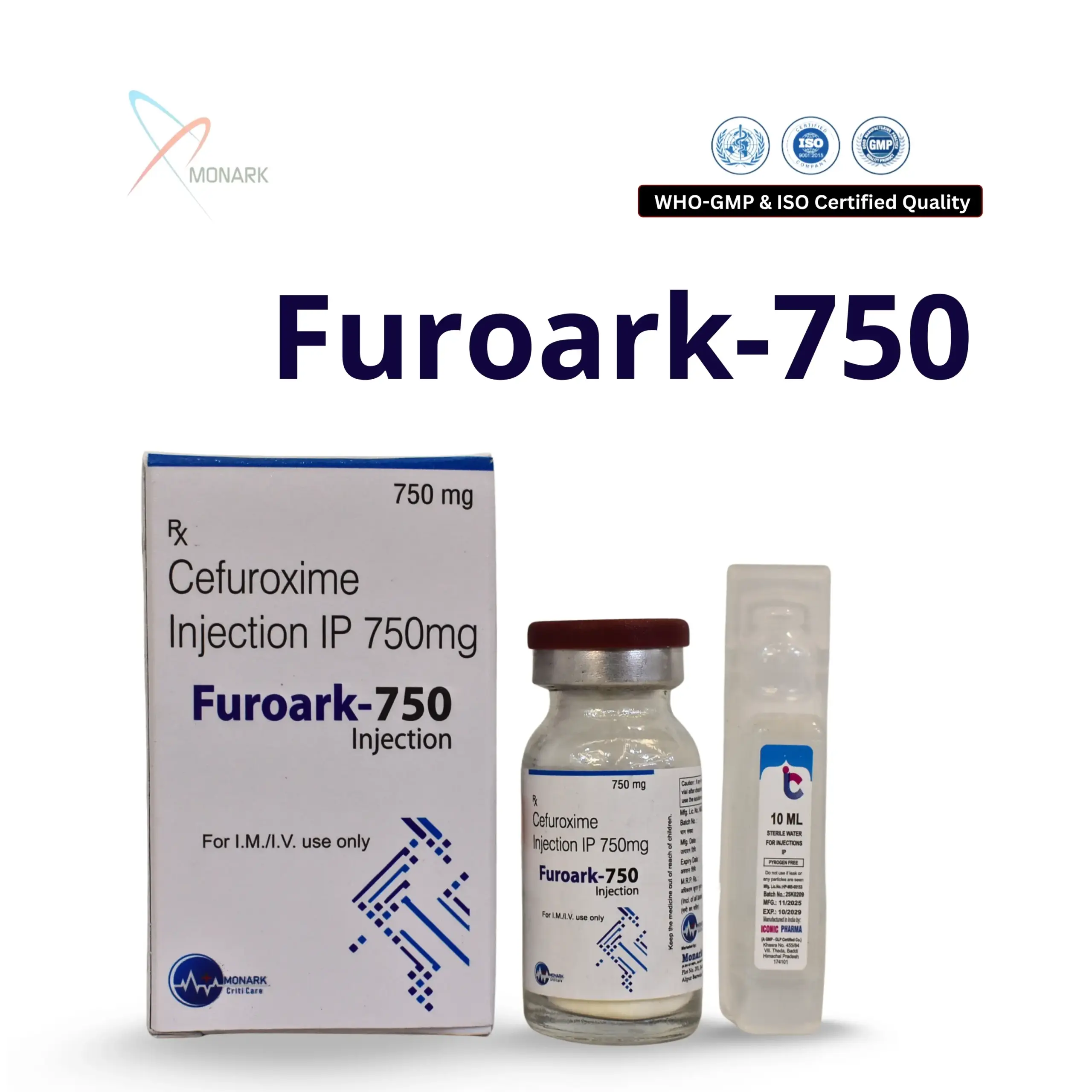 Buy Furoark 750 Cefuroxime injection online