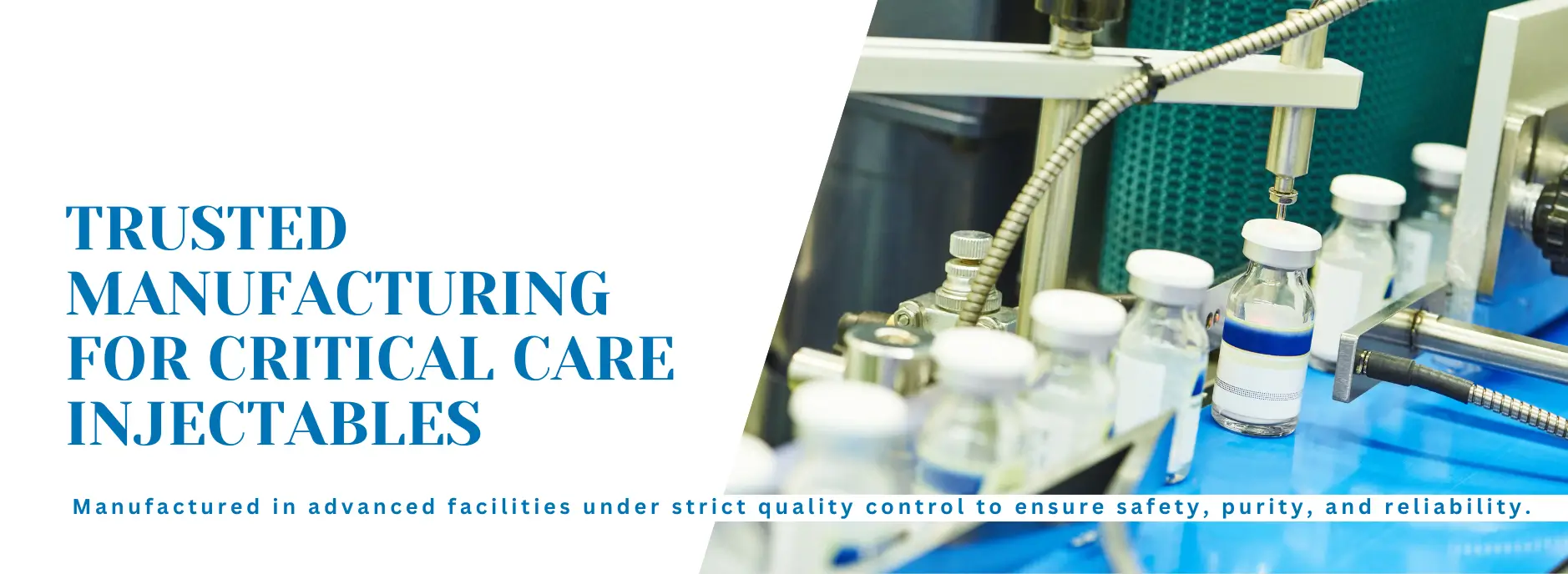 Medical professional holding a vial and syringe demonstrating precision injectable drug preparation