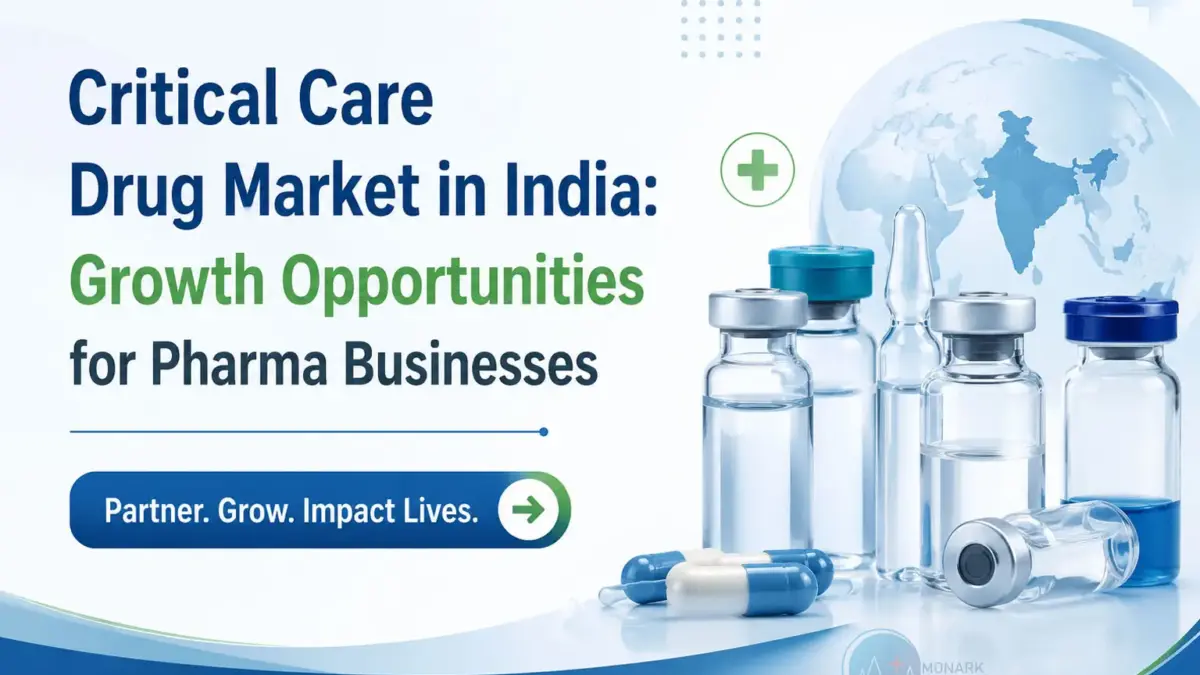 Critical care drug market in India showing growth trends, hospital demand, pharmaceutical innovation, and business opportunities in intensive care medicine.